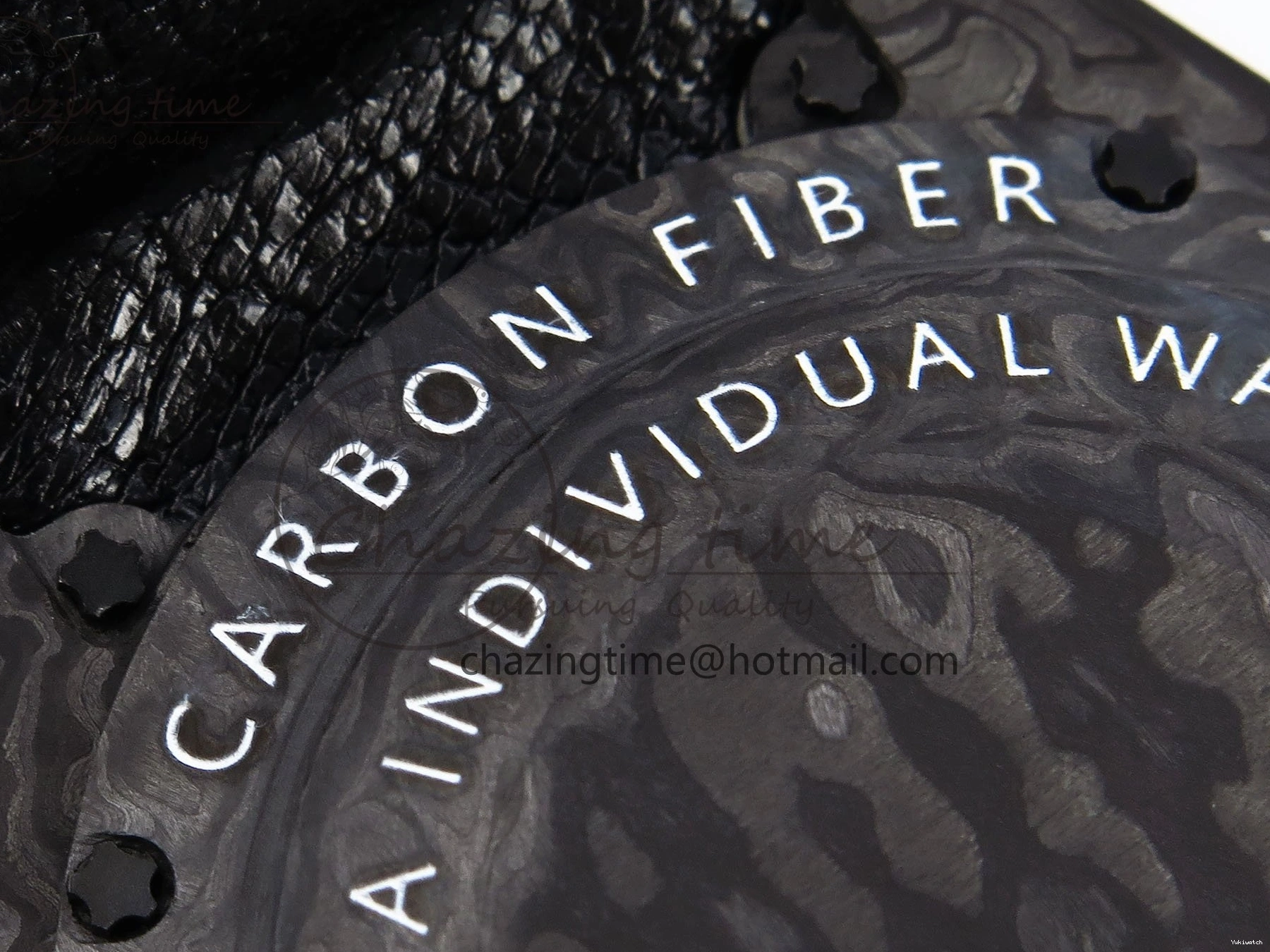 Black Strap Dweller on Dial A2824 DIWF Edition Nylon 43mm Black Best Carbon Sea 0411